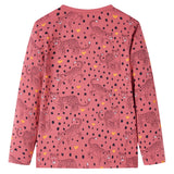 VidaXL Pyjama enfant à manches longues 140 vieux rose