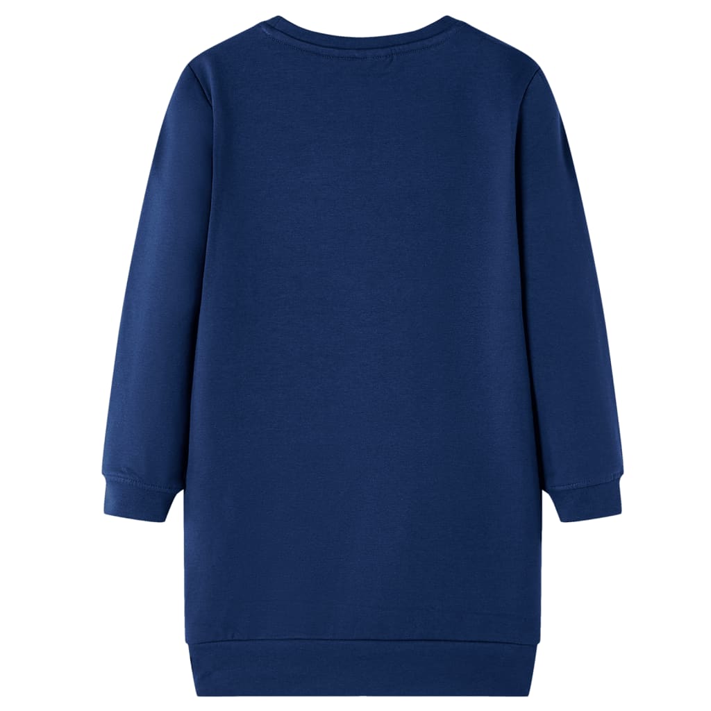 VidaXL Robe enfant 128 bleu marine