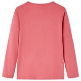 VidaXL Chemise enfant à manches longues 92 vieux rose
