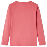 VidaXL Chemise enfant à manches longues 104 vieux rose