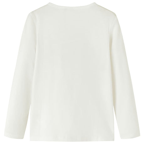 VidaXL Chemise enfant à manches longues 116 écru