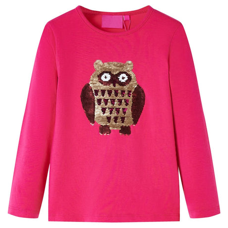 VidaXL Chemise enfant à manches longues 92 rose vif