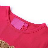 VidaXL Chemise enfant à manches longues 92 rose vif