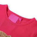 VidaXL Chemise enfant à manches longues 116 rose vif