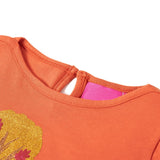 VidaXL Chemise enfant à manches longues 116 orange-marron