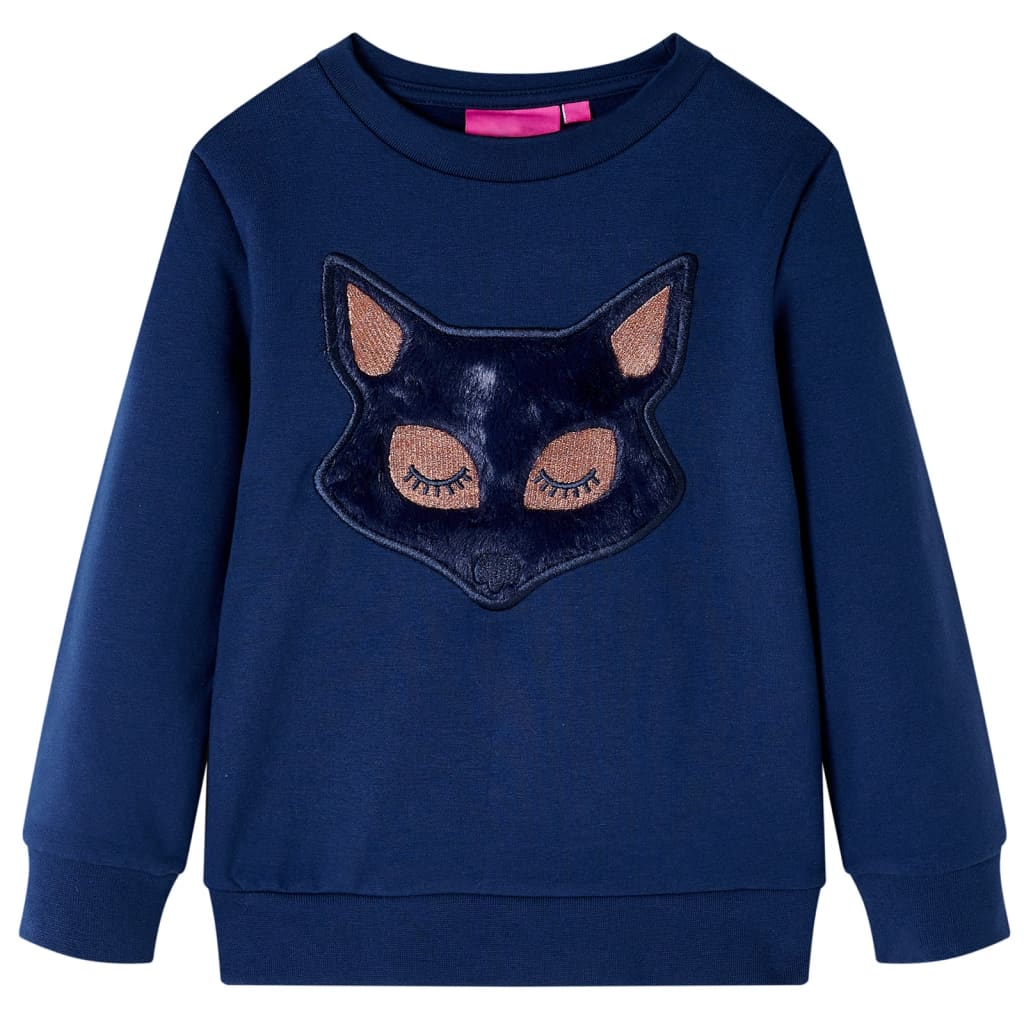 VidaXL Pull enfant 92 bleu marine