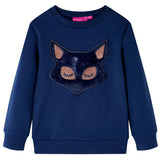 VidaXL Pull enfant 104 bleu marine
