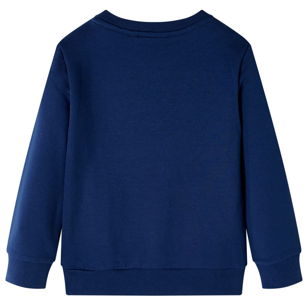 VidaXL Pull enfant 116 bleu marine