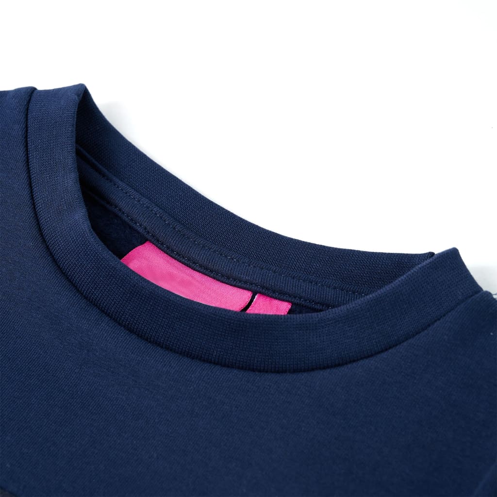 VidaXL Pull enfant 116 bleu marine