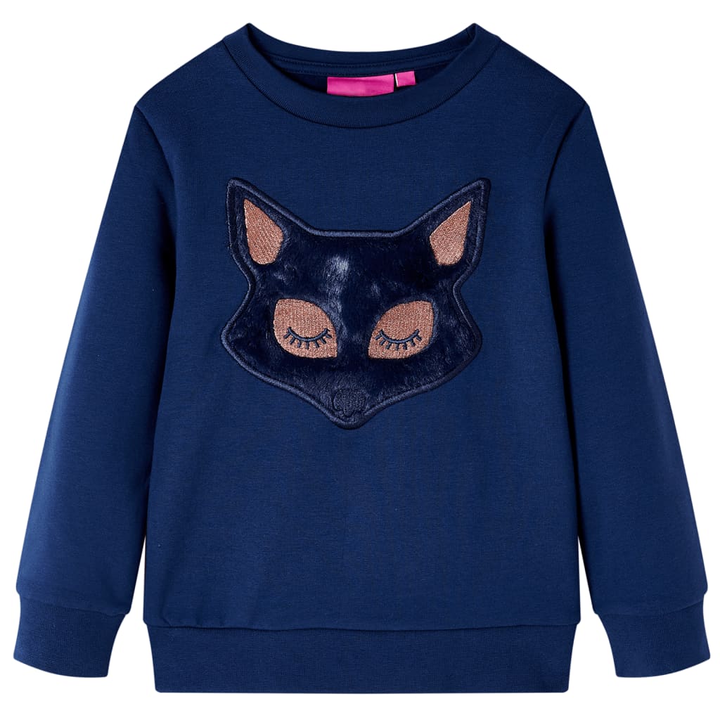 VidaXL Pull enfant 140 bleu marine