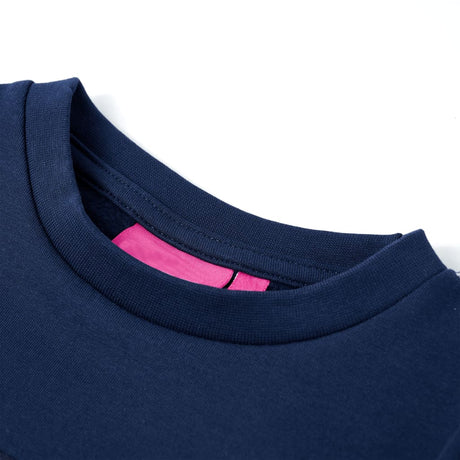 VidaXL Pull enfant 140 bleu marine