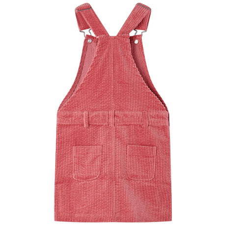 VidaXL Robe de jardin pour enfants 92 velours côtelé rose