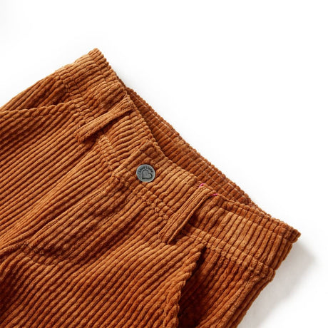 VidaXL Pantalon enfant 104 velours côtelé couleur cognac