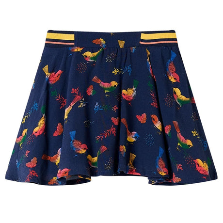VidaXL Jupe enfant 128 bleu marine