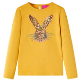 VidaXL Chemise enfant à manches longues 92 ocre