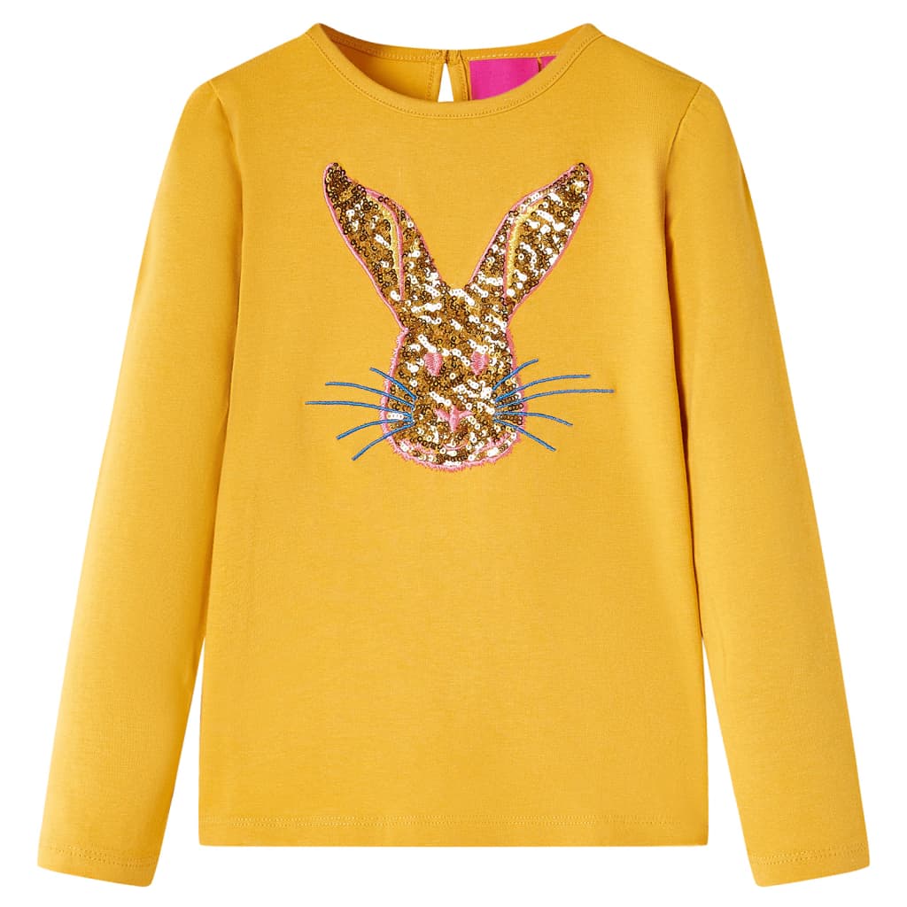 VidaXL Chemise enfant à manches longues 104 ocre
