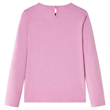 VidaXL Chemise enfant à manches longues 116 rose marron
