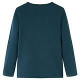 VidaXL Chemise enfant à manches longues 92 vert foncé