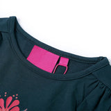 VidaXL Chemise enfant à manches longues 116 vert foncé