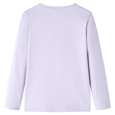 VidaXL Chemise enfant à manches longues 92 lilas clair
