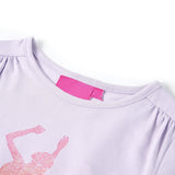 VidaXL Chemise enfant à manches longues 92 lilas clair