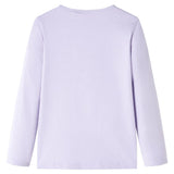 VidaXL Chemise enfant à manches longues 116 lilas clair