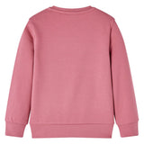 VidaXL pull enfant velours patchwork 92 couleur framboise