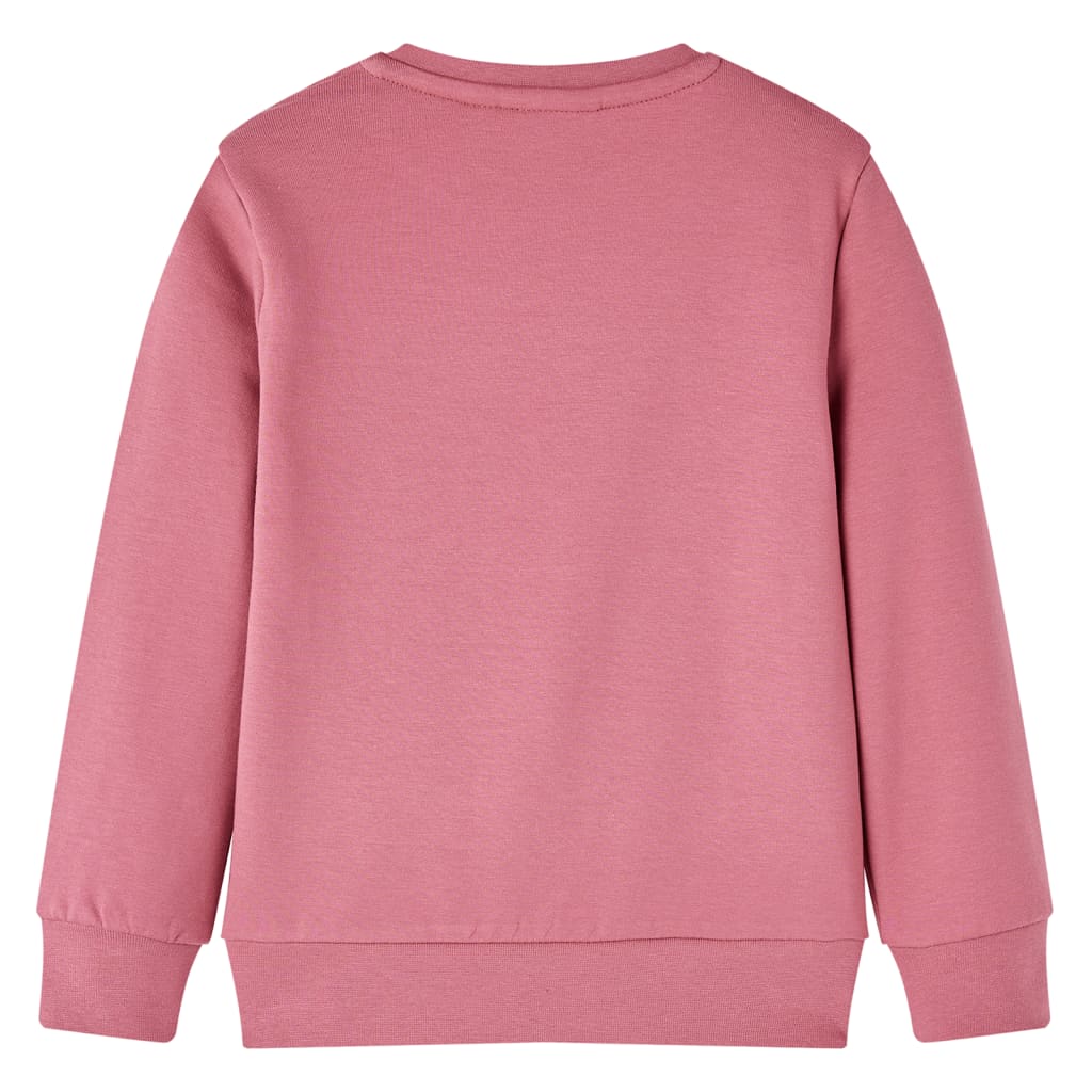 VidaXL pull enfant velours patchwork 116 couleur framboise