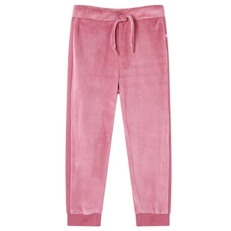 VidaXL Pantalon de survêtement pour enfants 140 couleur framboise