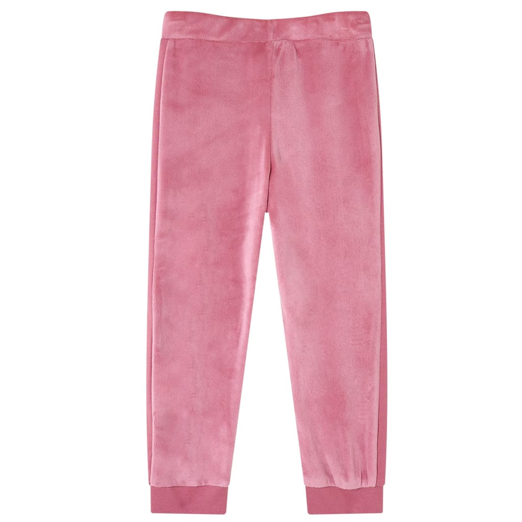 VidaXL Pantalon de survêtement pour enfants 140 couleur framboise