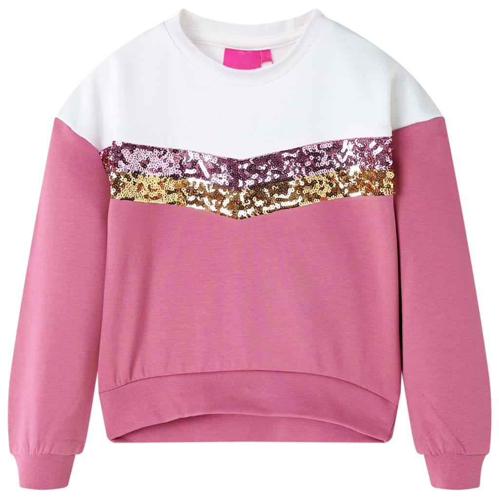 VidaXL Pull enfant 128 couleur framboise