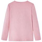 VidaXL Chemise enfant à manches longues 116 rose clair