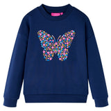 VidaXL Pull enfant 92 bleu marine