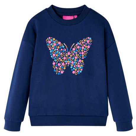 VidaXL Pull enfant 92 bleu marine