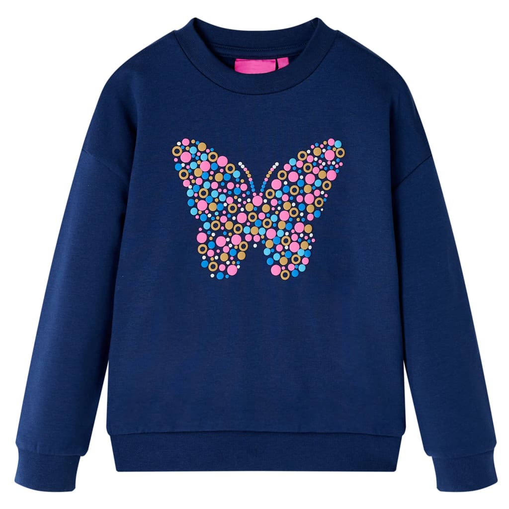 VidaXL Pull enfant 104 bleu marine