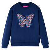 VidaXL Pull enfant 104 bleu marine