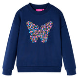 VidaXL Pull enfant 140 bleu marine
