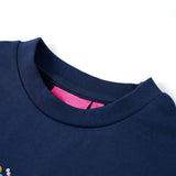 VidaXL Pull enfant 140 bleu marine