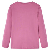 VidaXL Chemise enfant à manches longues 92 couleur framboise