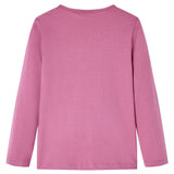 VidaXL Chemise enfant à manches longues 104 couleur framboise