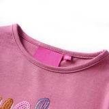 VidaXL Chemise enfant à manches longues 116 couleur framboise
