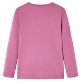 VidaXL Chemise enfant à manches longues 128 couleur framboise