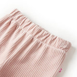 VidaXL Pantalon enfant 104 velours côtelé Rose clair