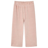 VidaXL Pantalon enfant 116 velours côtelé Rose clair