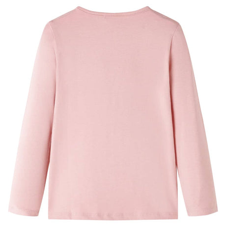 VidaXL Chemise enfant à manches longues 104 rose clair