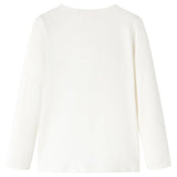 VidaXL chemise enfant à manches longues 116 écru