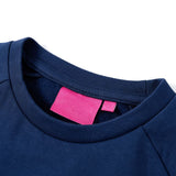 VidaXL Pull enfant 116 bleu marine