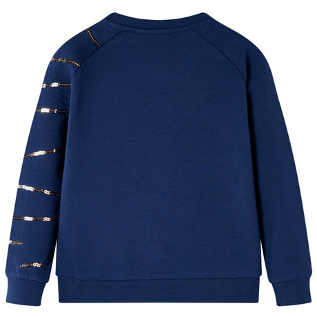 VidaXL Pull enfant 128 bleu marine