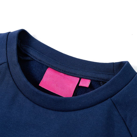 VidaXL Pull enfant 128 bleu marine