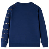 VidaXL Pull enfant 140 bleu marine